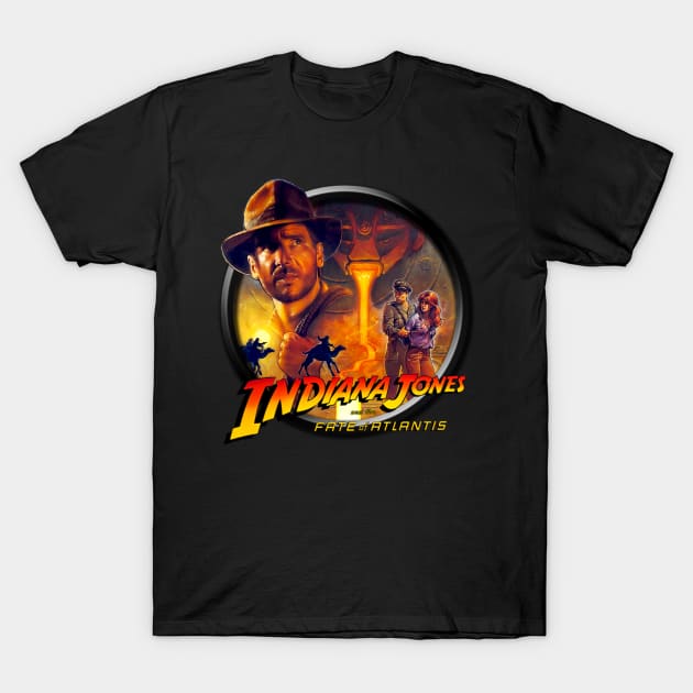 Indiana Jone artwork T-Shirt by SAN ART STUDIO 